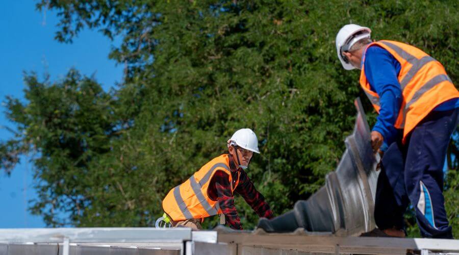 Professional gutter cleaning in Media, PA